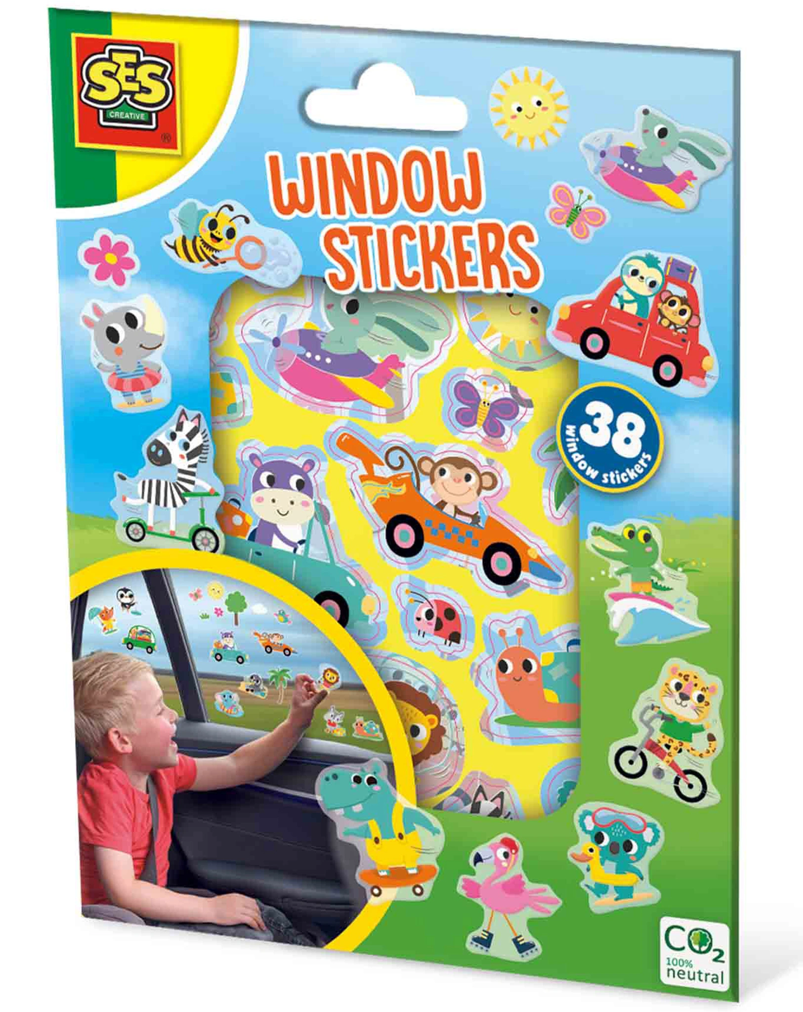 Fensterbilder WINDOW STICKERS 38-teilig