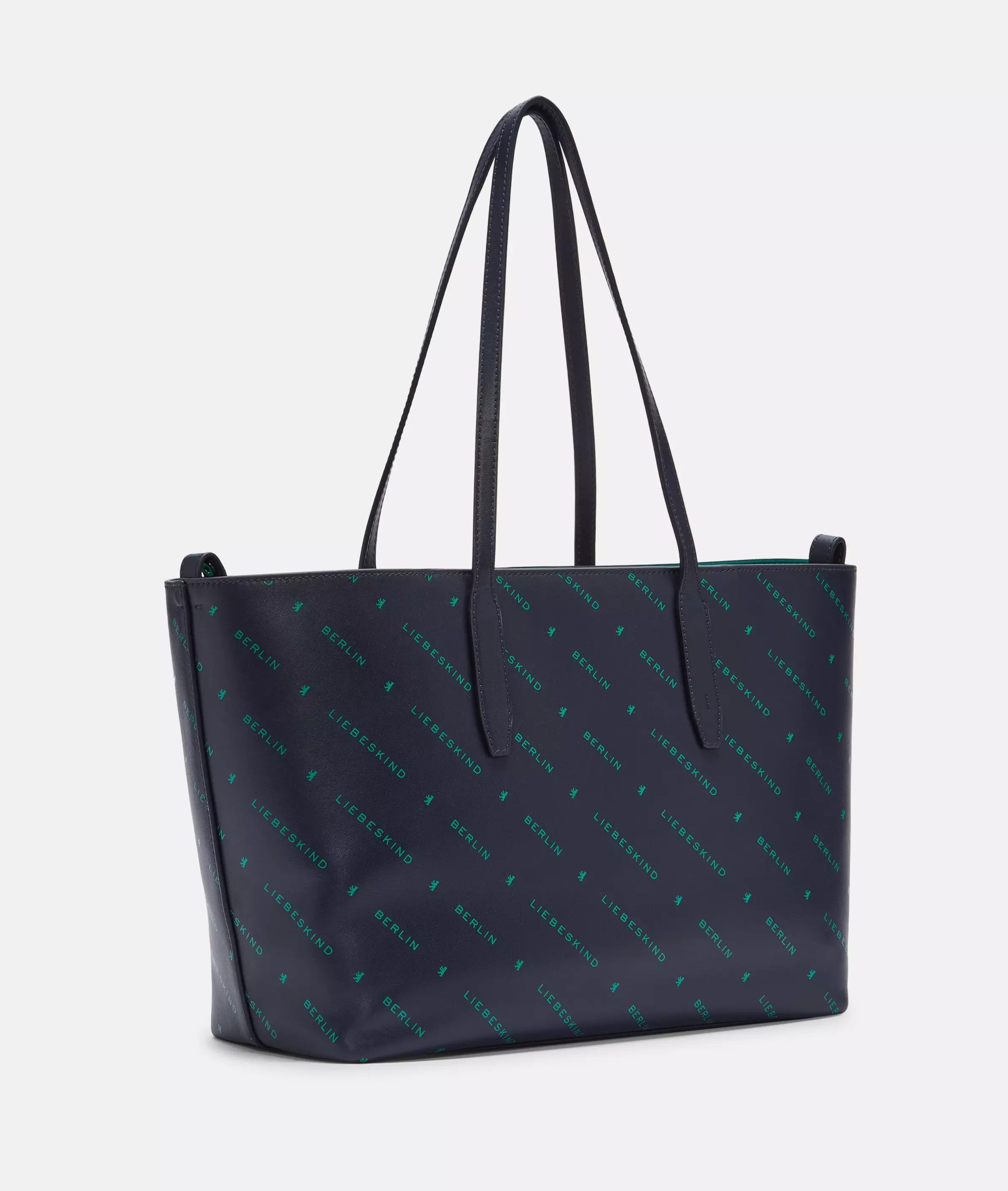 Monogram Shopper M Nappa leather shopper with Liebeskind Berlin lettering