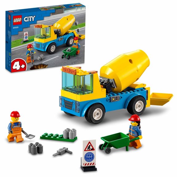 Le camion Bétonnière LEGO City 60325