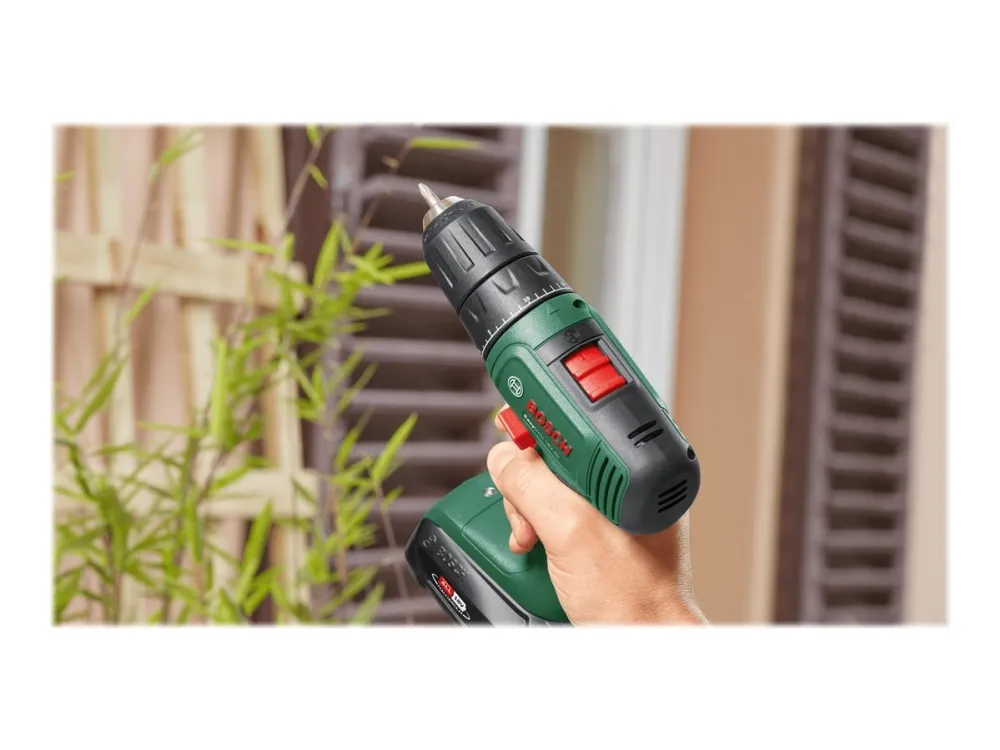 Bosch AKKUSLAGBOREMASKINE 18V-40 2X1,5AH S-BOX