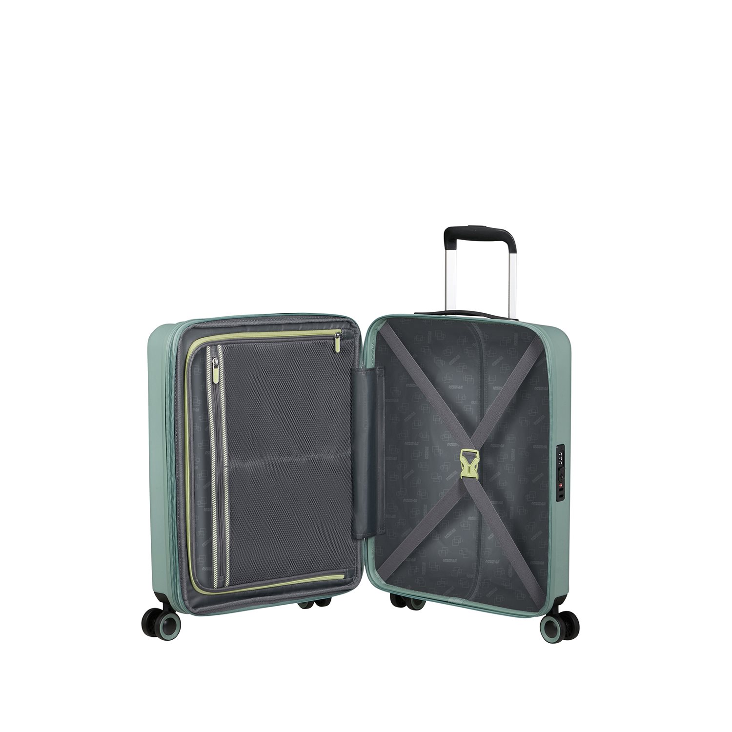 American Tourister Dynabelt Spinner 55/20 Exp TSA misty green