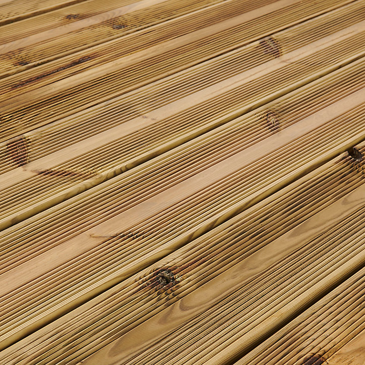 Lame de terrasse pin vert Lemhi L.240 x l.14,4 cm