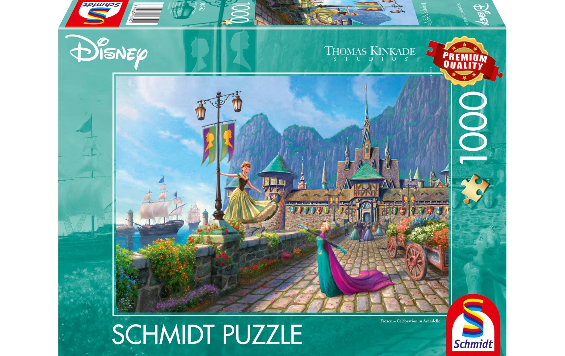 Puzzle Disney Frozen Celebrating in Arendelle1000 Teile – Erwachsenenpuzzle