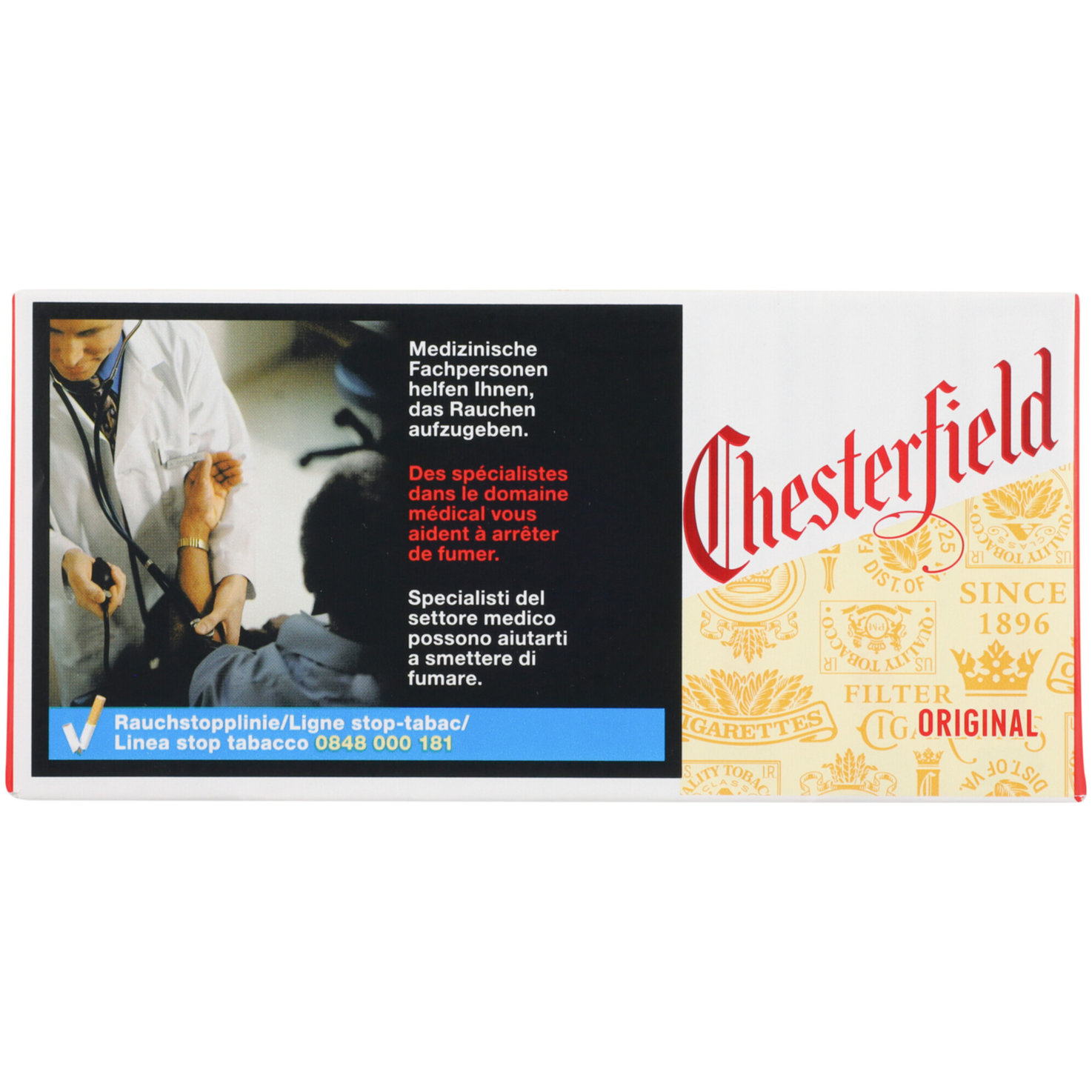 Chesterfield Zigaretten Original 25 Box Stange