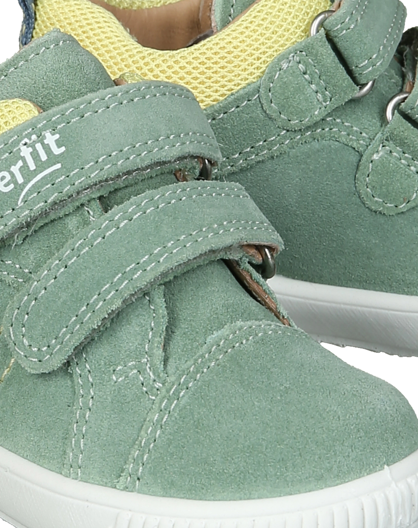 Lauflernschuhe MOPPY mit Klettverschluß in mintgrün