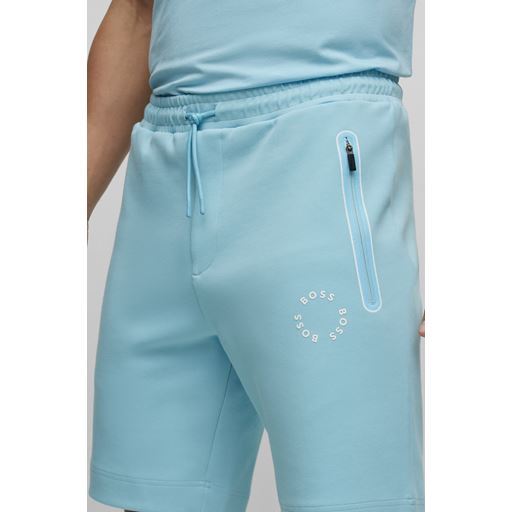Boss Green Headlo Shorts, Light Pastel Blue, S