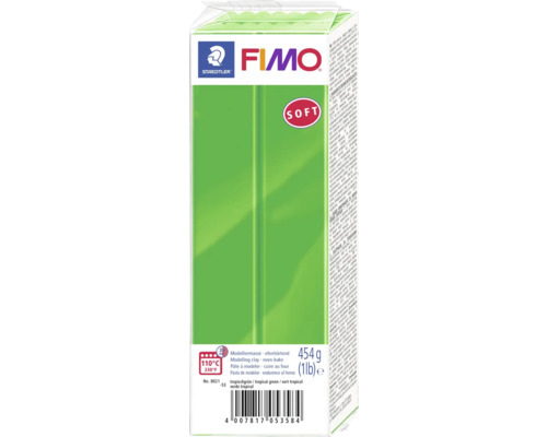FIMO Soft Grote Blok Tropisch Groen 454 g