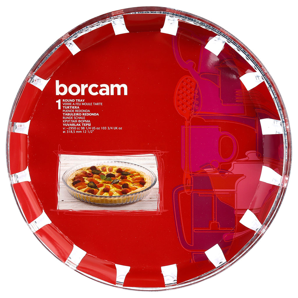 Plat à tarte rond verre D 32cm