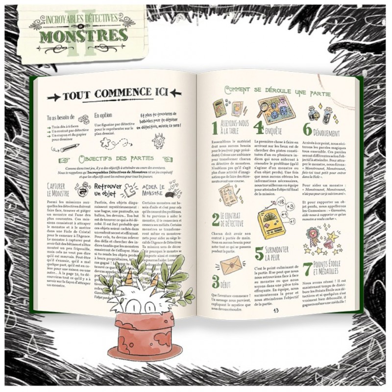 INCROYABLES DETECTIVES DE MONSTRES - Livre de base