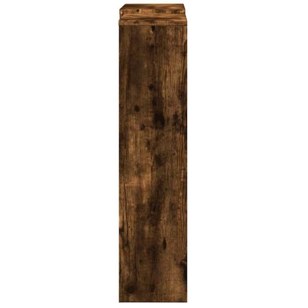 vidaXL Radiatordeksel røkt eik 205x21,5x83,5 cm konstruert tre