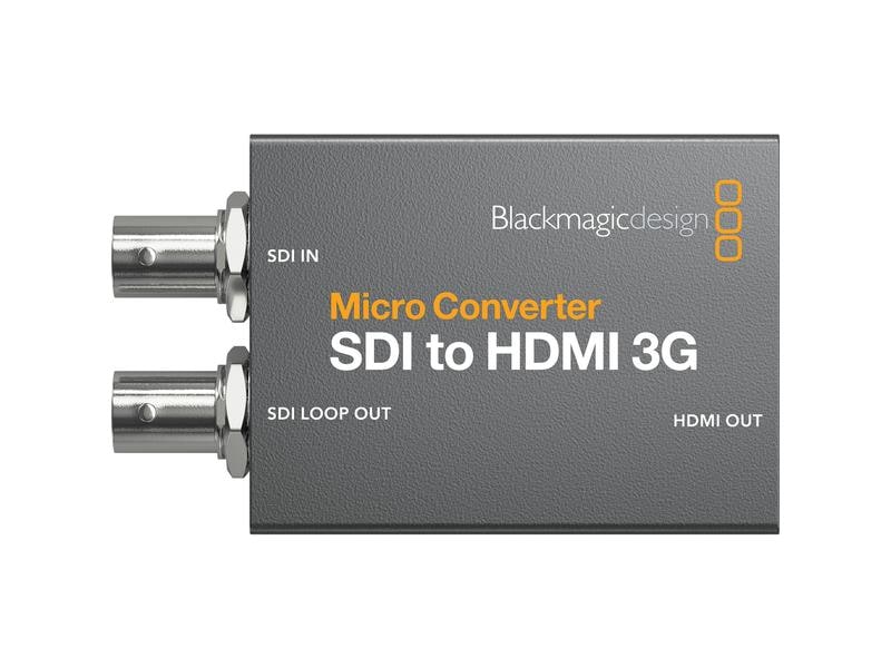 Blackmagic Design Konverter Micro SDI-HDMI 3G Kleiner handlicher USB-Microkonverter