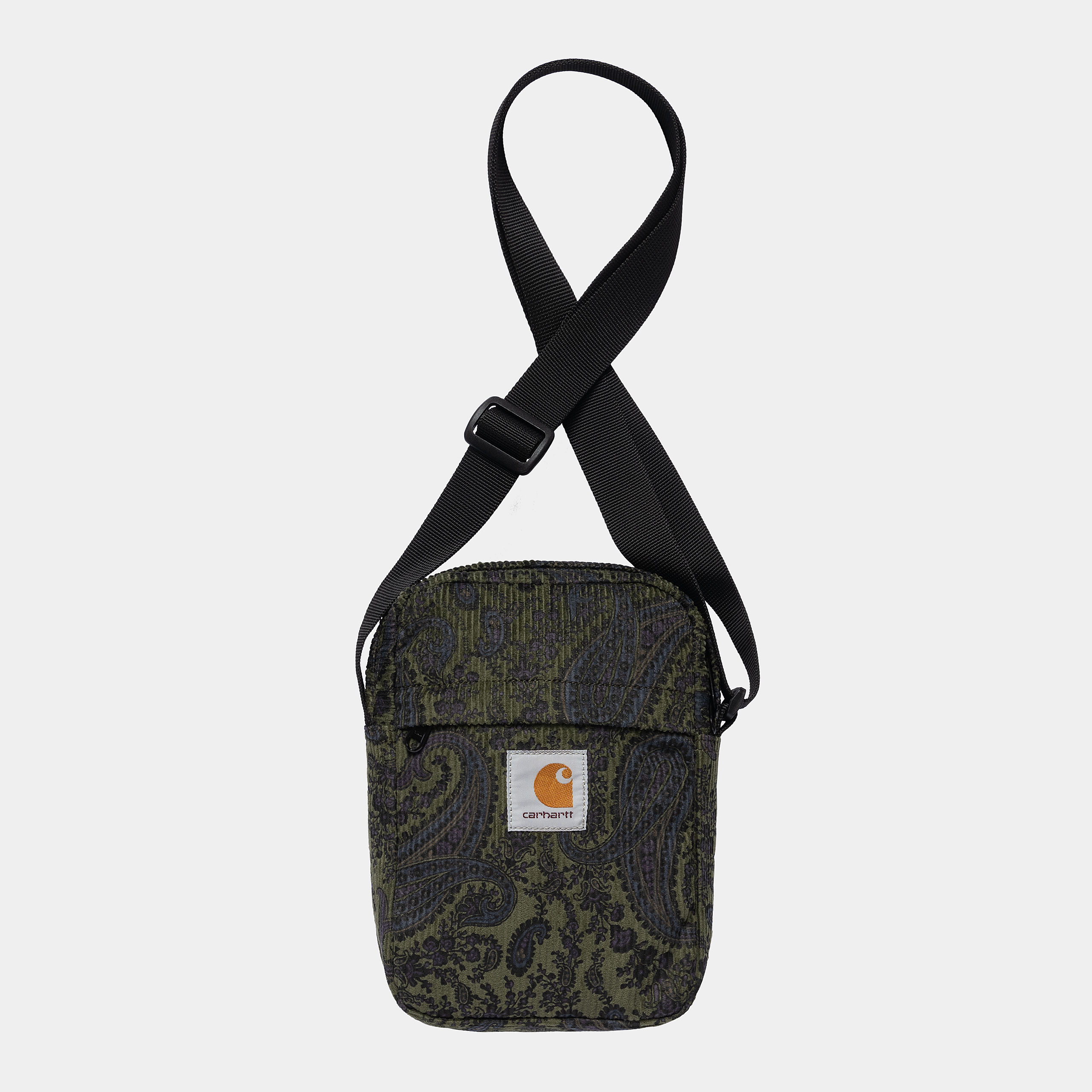 Carhartt WIP Flint Shoulder Pouch Deep H Brown