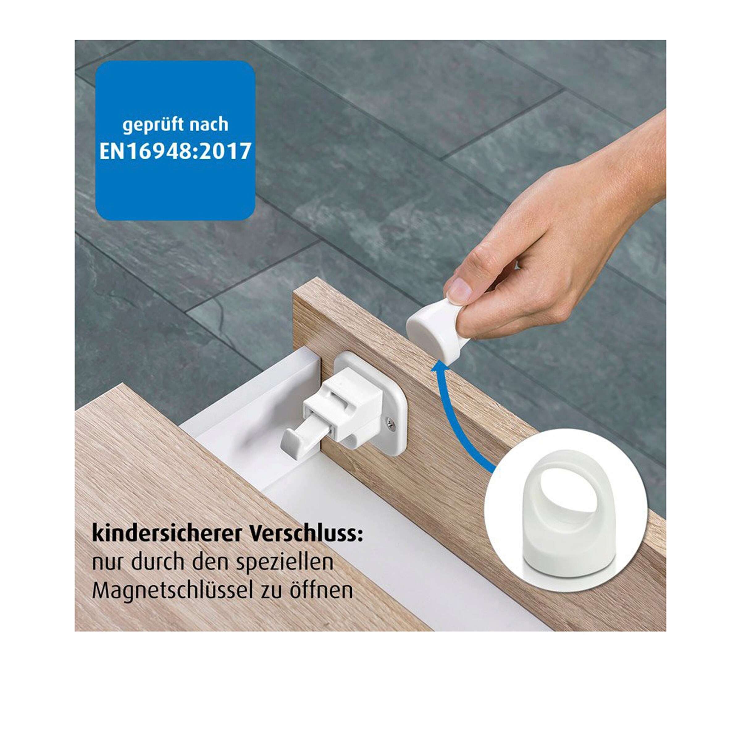 reer 4er-Pack Magnetschloss