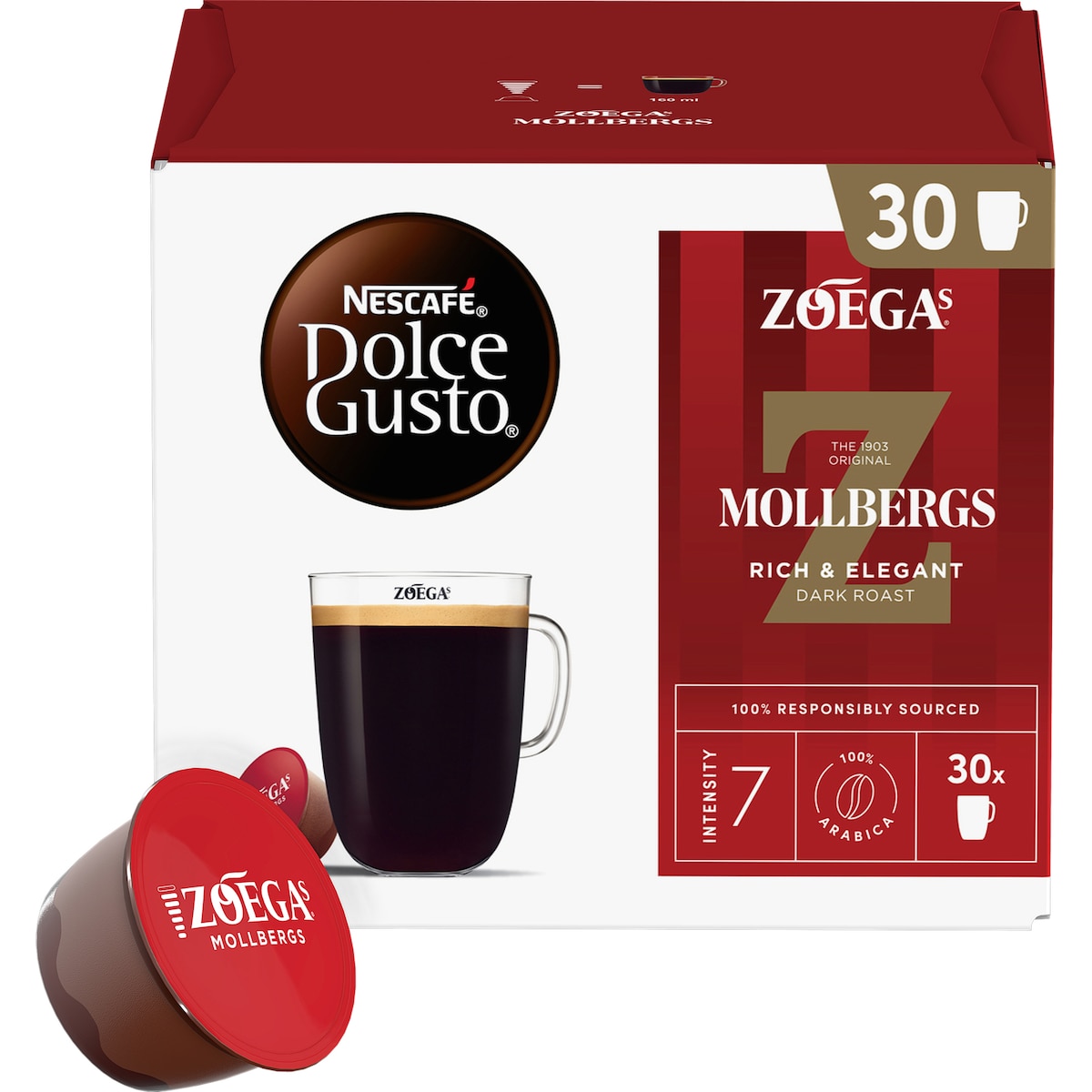 NESCAFÉ Dolce Gusto Zoégas Mollbergs Blandning kaffekapsler (30-pk)