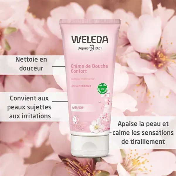 Creme de Banho Weleda Amêndoa Comfort 200ml