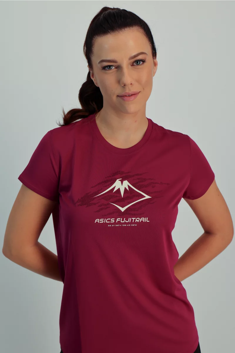 ASICS Fujitrail Logo Damen T-Shirt