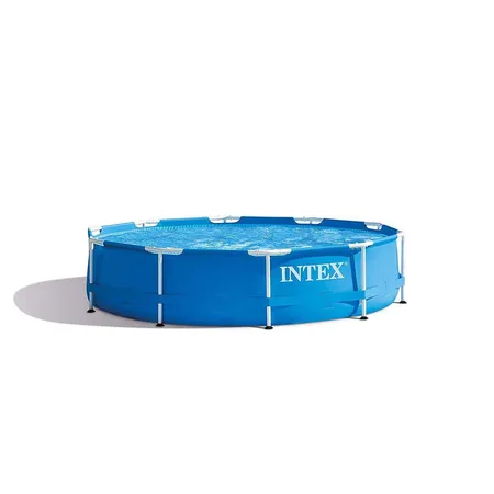Intex Swimming Pool Metal Frame 305x76cm + Pumpe