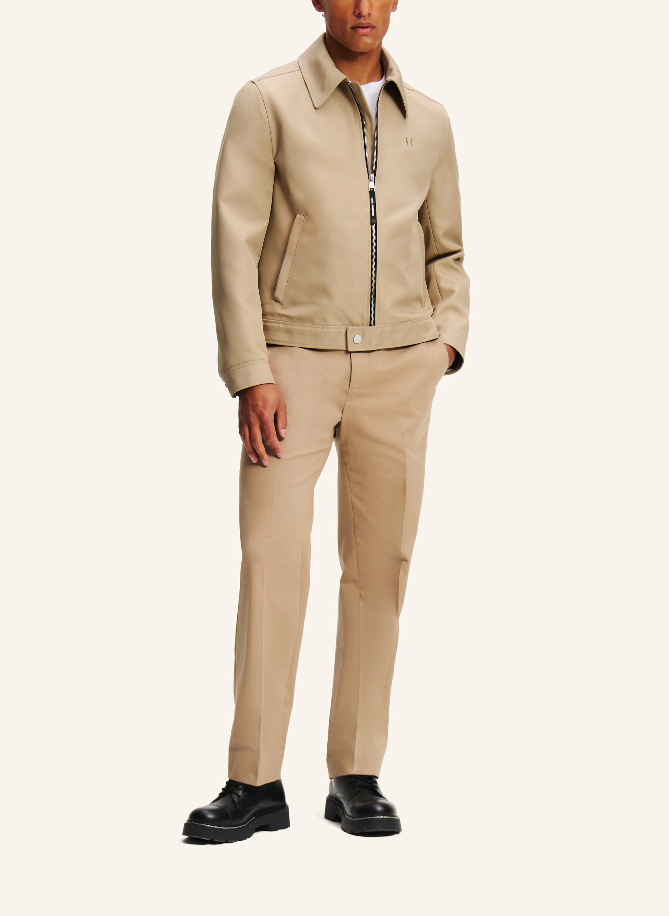 KARL LAGERFELD KL MONOGRAM KURZE JACKE