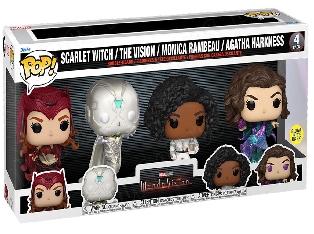 PACK 4 POP! MARVEL FUNKO WANDAVISION