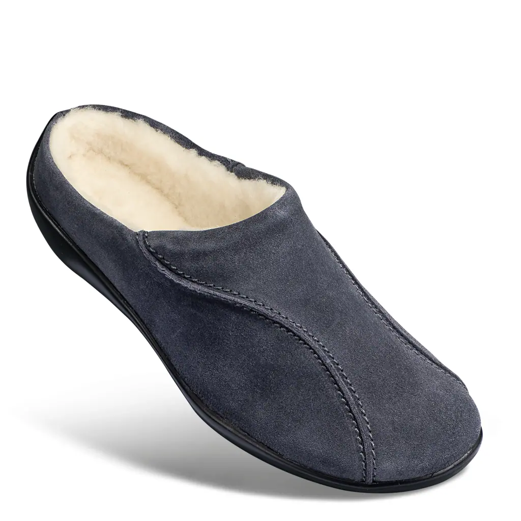 DAMEN - Pantoffel ROSWITHA dunkelblau