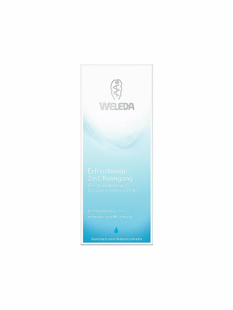 WELEDA Erfrischende 2 in 1 Reinigung 100ml keine Farbe