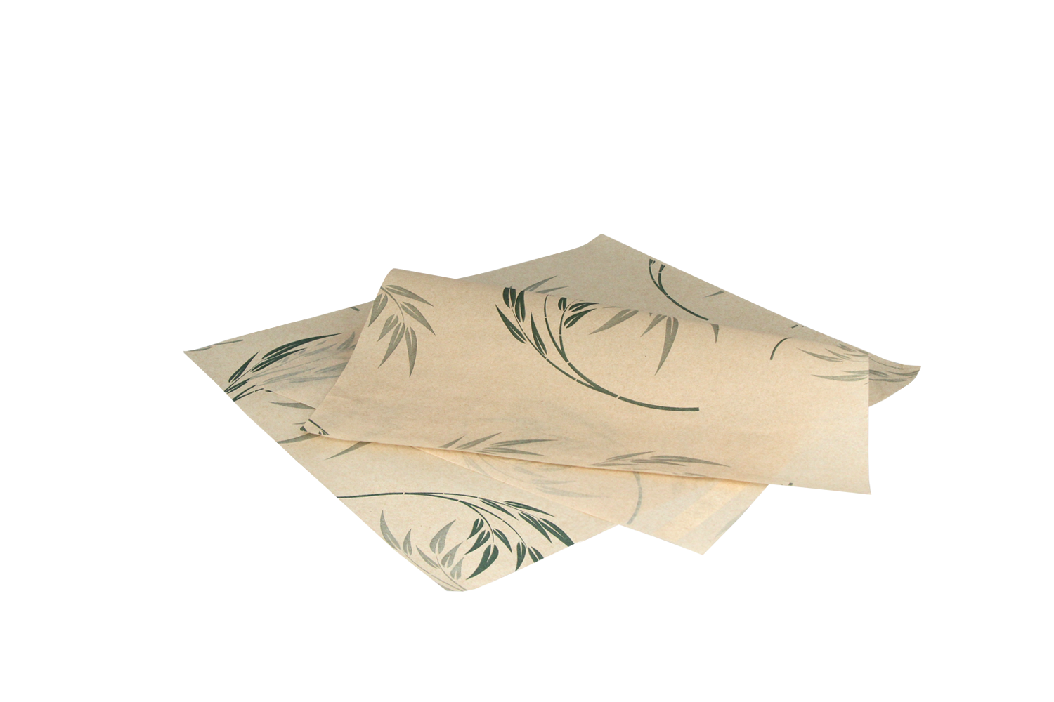 Vetvrij papier 33x30cm FSC® kraft bamboe