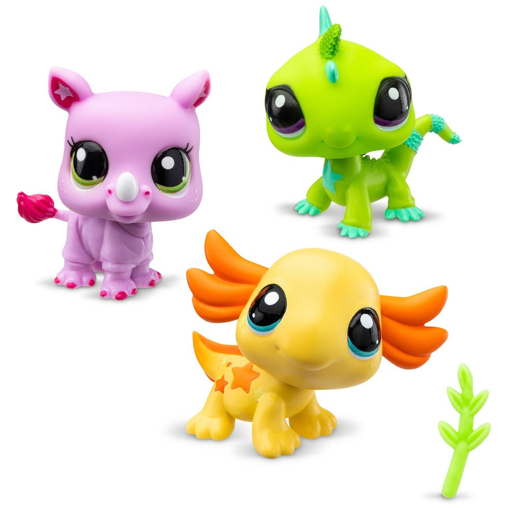 Littlest Pet Shop Haustier-Trio-Tube-Sortiment