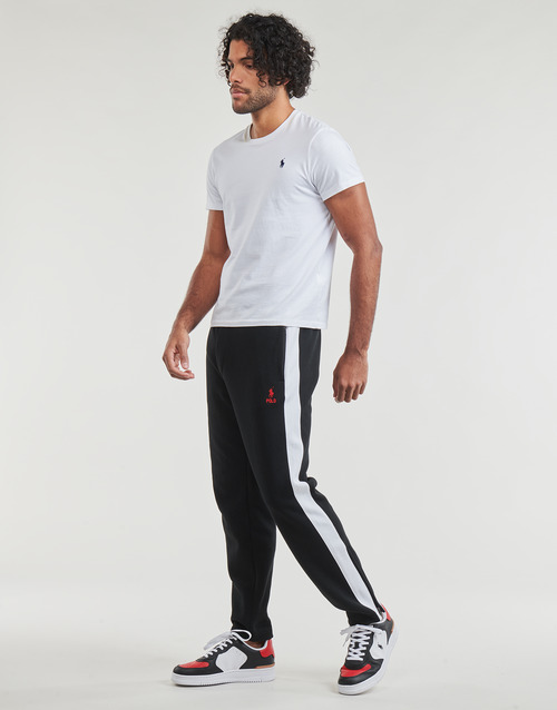 Polo Ralph Lauren - BAS DE SURVETEMENT AVEC BANDES Negro / Blanco / Polo / Negro / Multiple