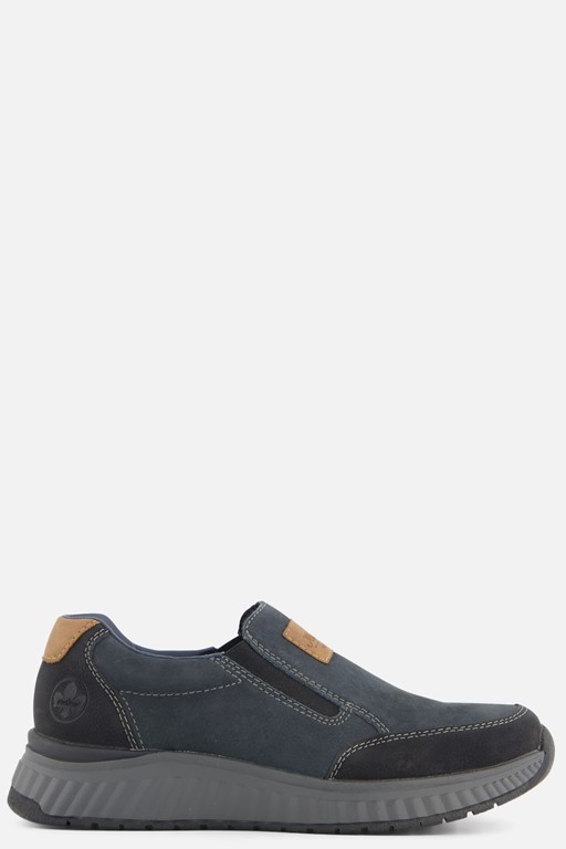 Rieker Instappers blauw Synthetisch