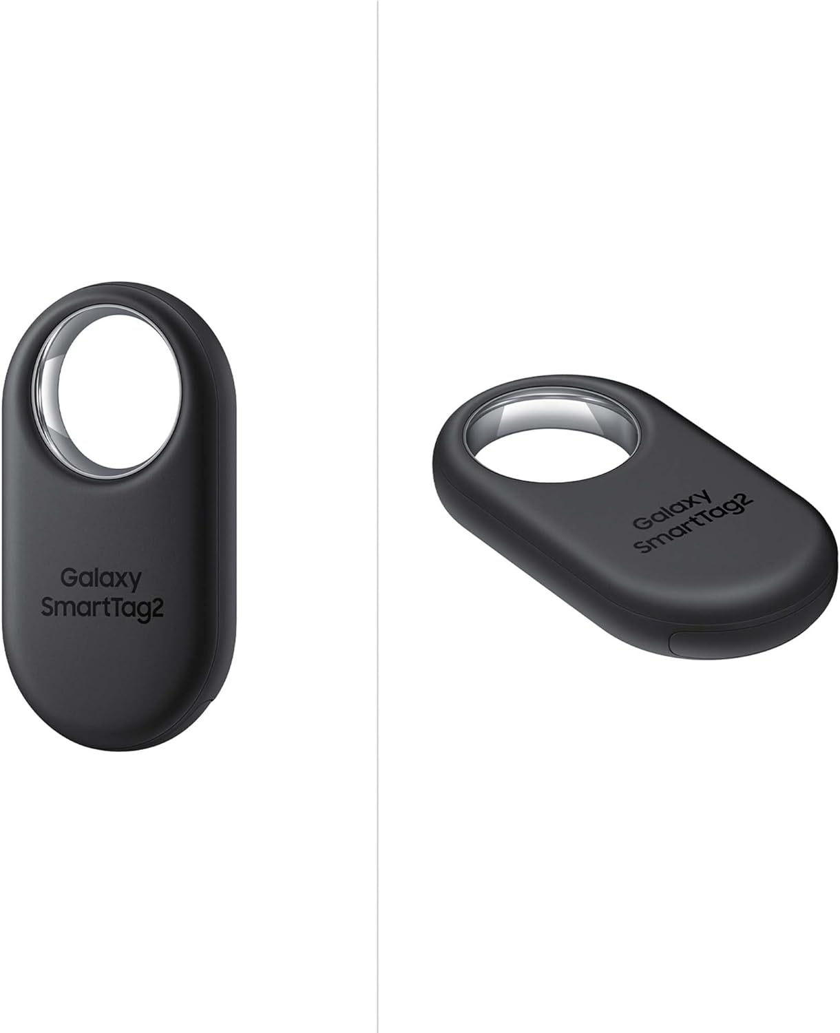 (4er Set) Galaxy SmartTag 2 Spritzwasserfester Bluetooth Keyfinder (EI-T5600KWEGEU) - Weiss / Schwarz