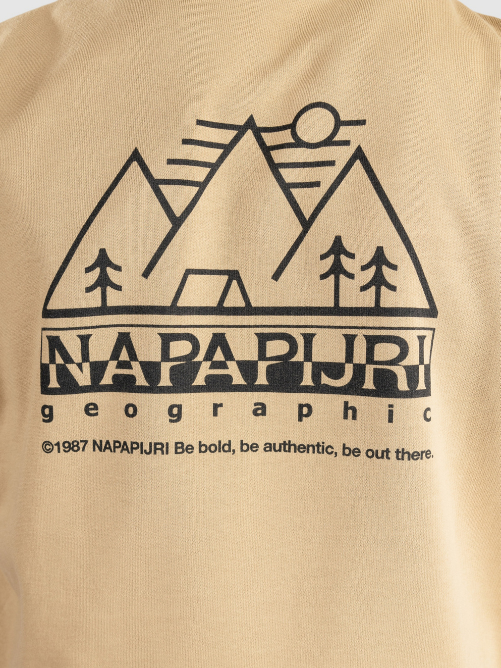Napapijri B-Faber H Hoodie beige cornstalk