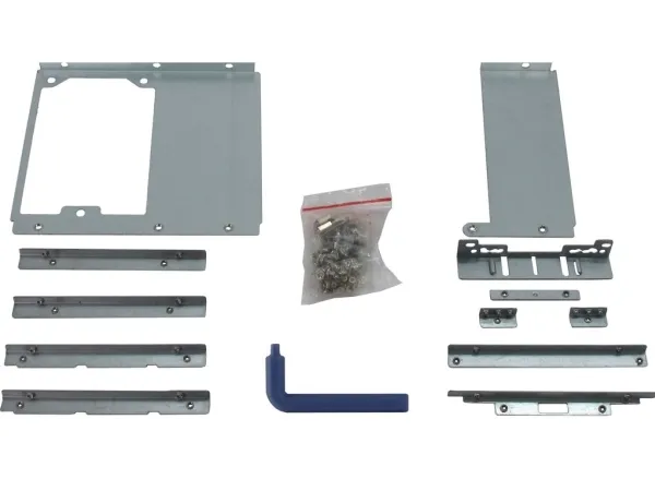 Inter-Tech IPC 3U-3416 - Rack-monterbar - 3U - SSI EEB - ingen strømforsyning - USB