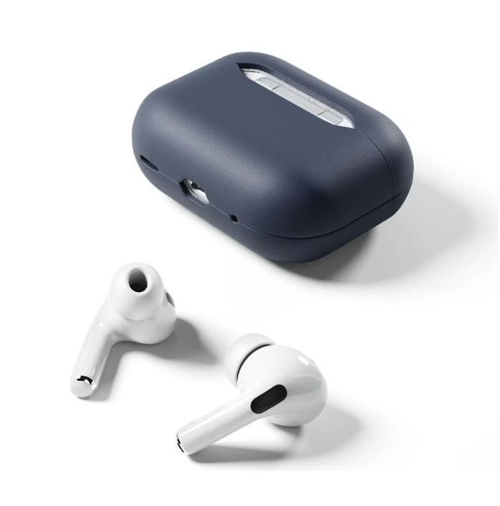 AirPods Pro 2 / AirPods Pro Echtleder Hülle (9911131600033) - Blau