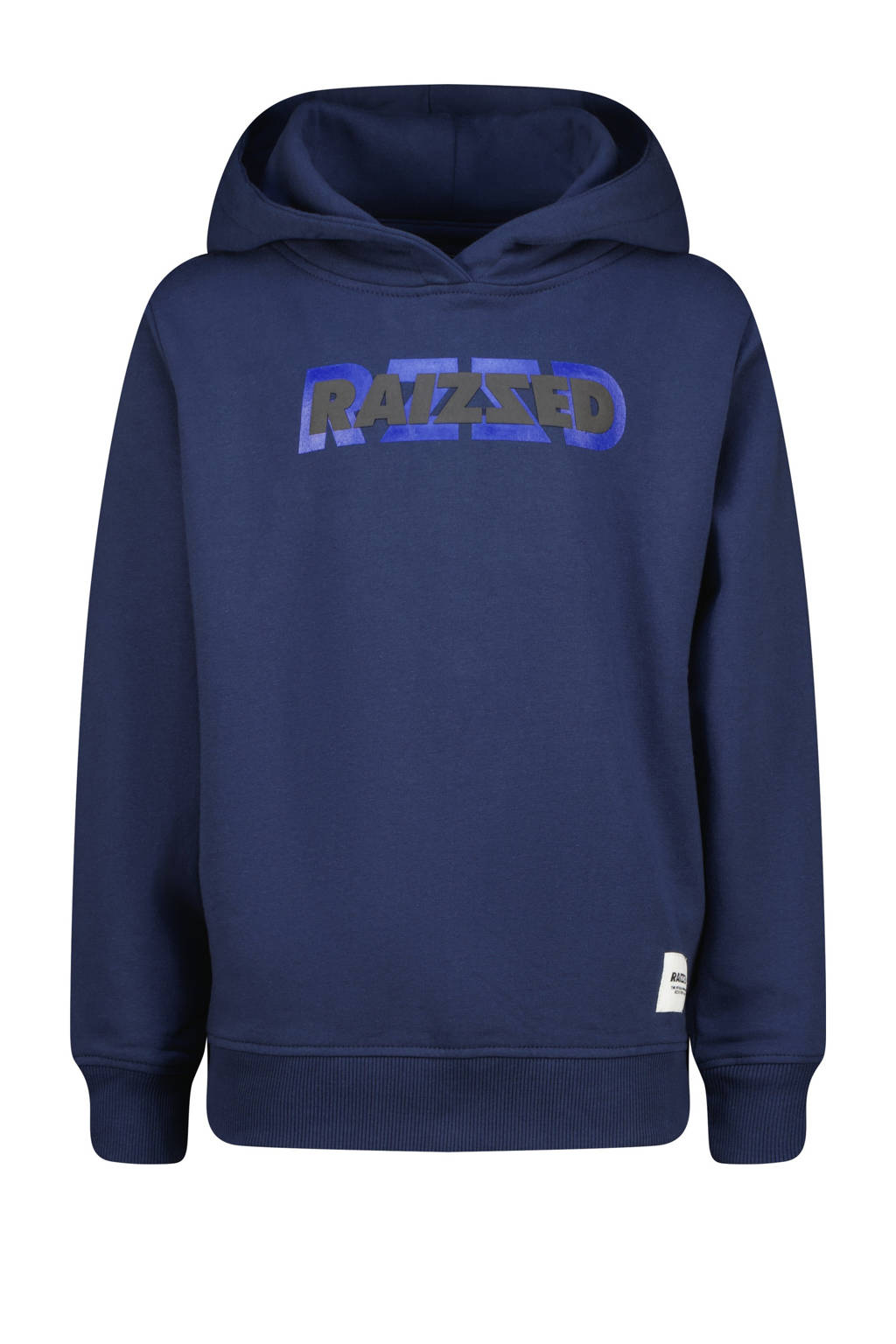 Raizzed hoodie Neor met logo donkerblauw