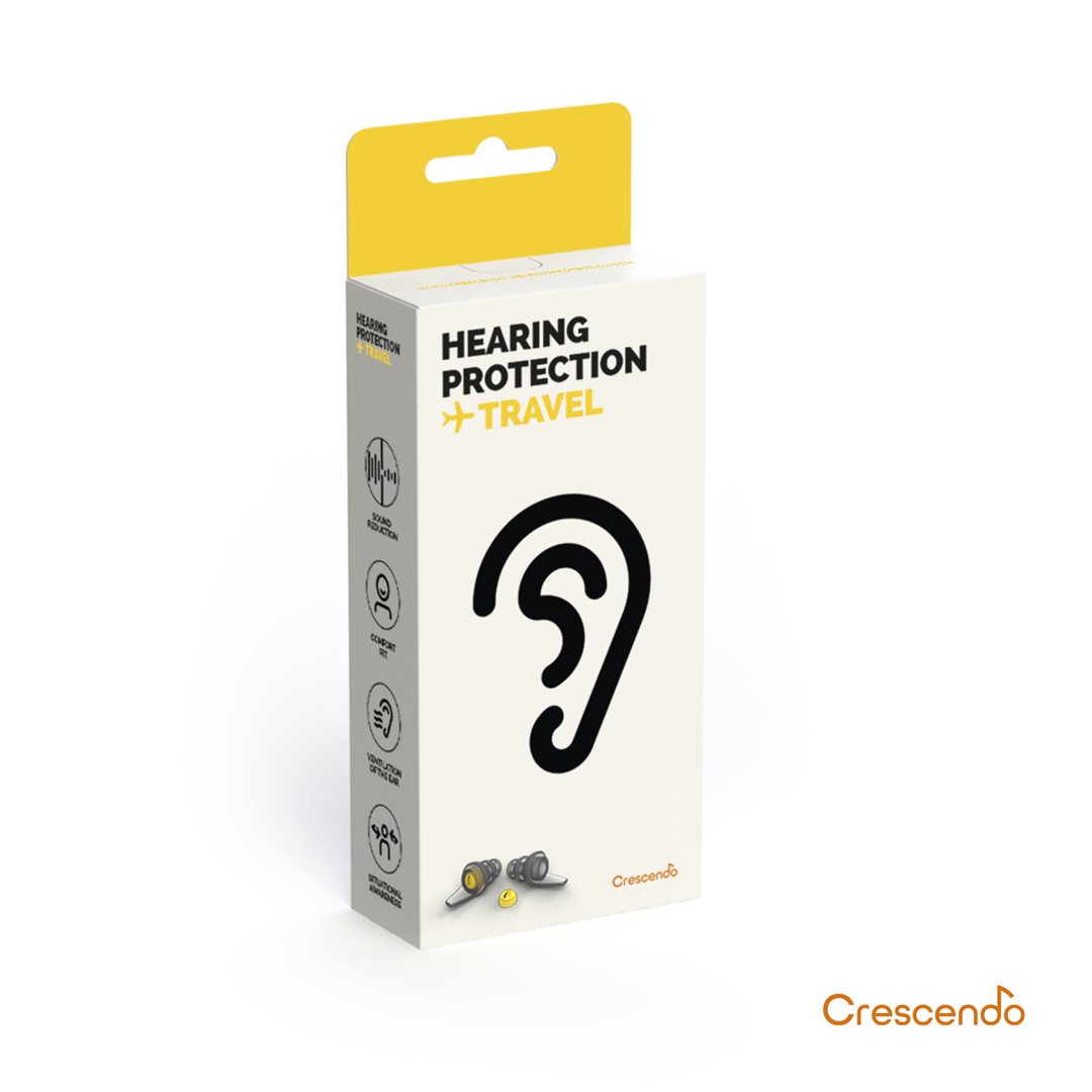 CRESCENDO Gehörschutz<br>1 Stück, Travel