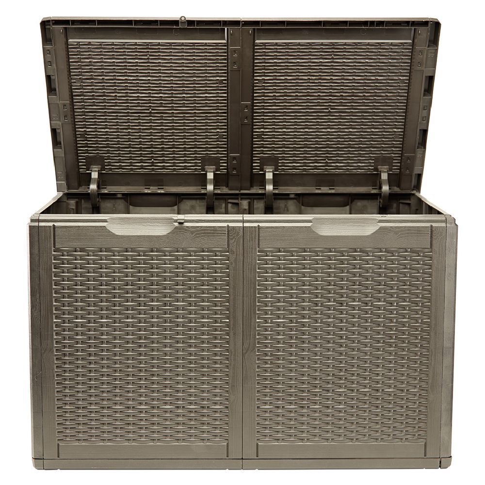 Coffre de rangement extérieur 180L fermeture par cadenas