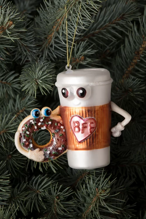 HD Collection Coffee and a Donut kerstbal