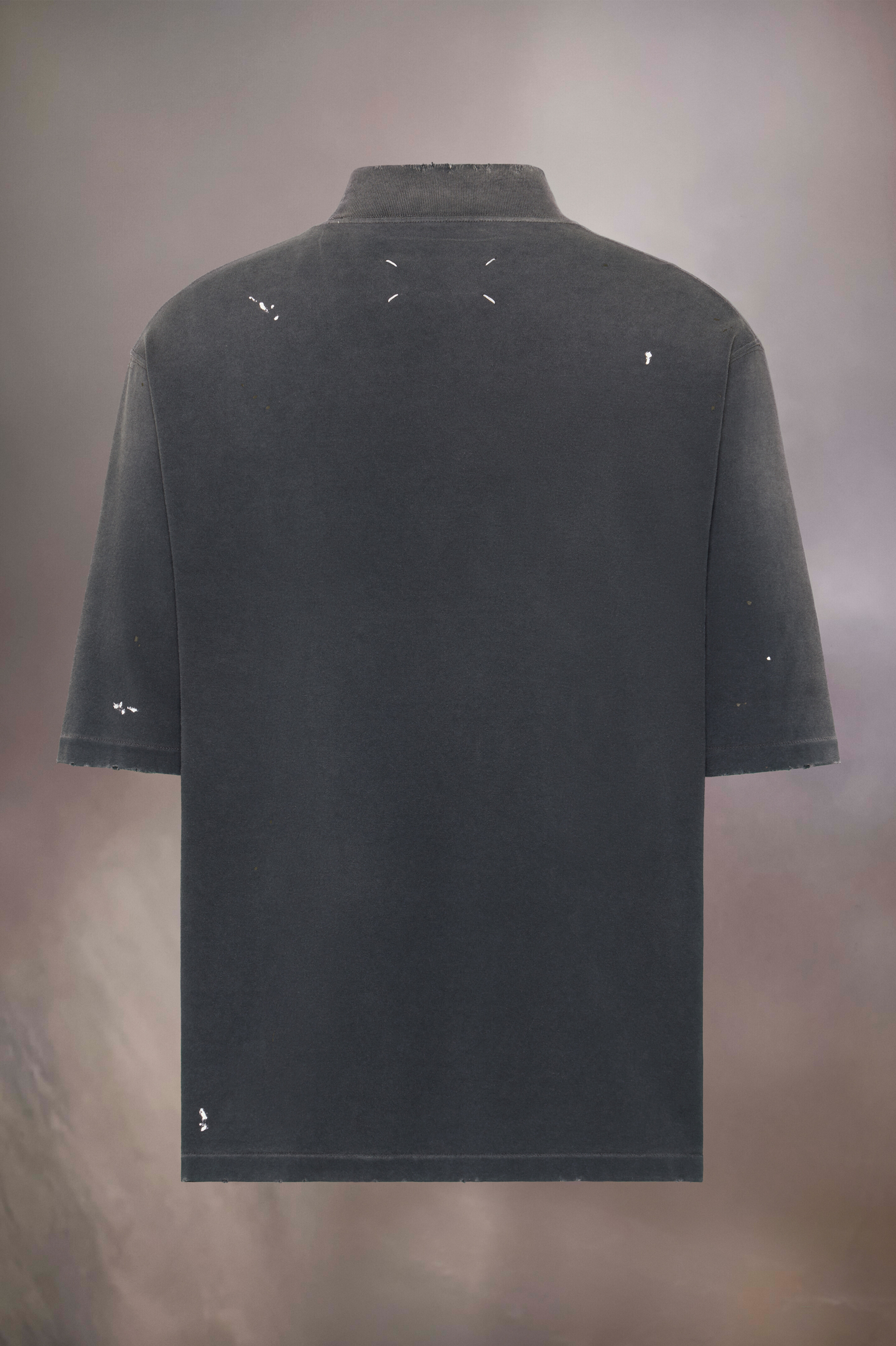 T-shirt à logo graffiti Noir