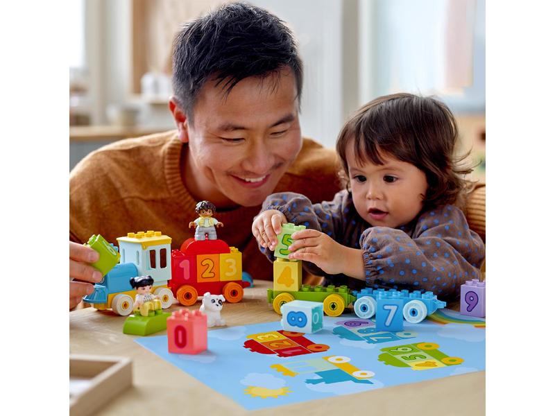 LEGO® DUPLO® Zahlenzug – Zählen lernen 10954 Zahlenzug zum Bauen, Spielen und Lernen