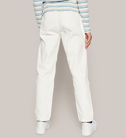 Grønt Jeans - Mom - White