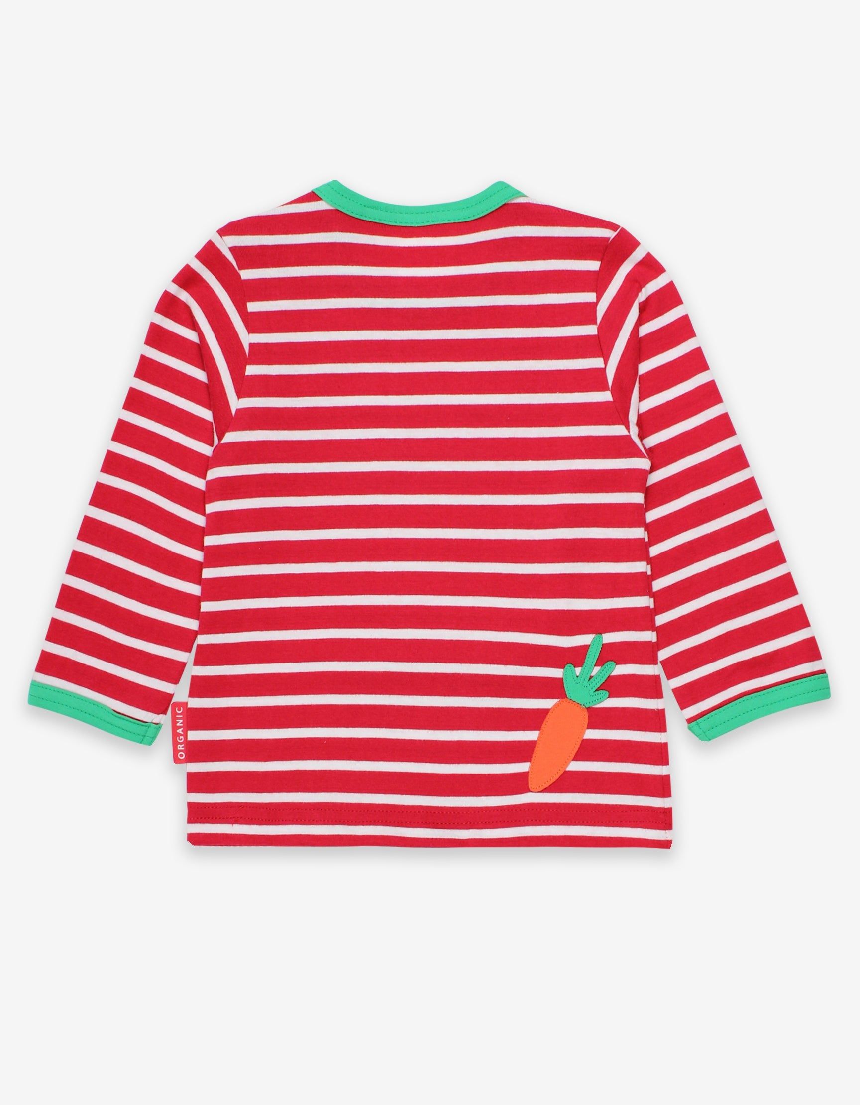 Toby Tiger Langarmshirt Frosch-Applikation