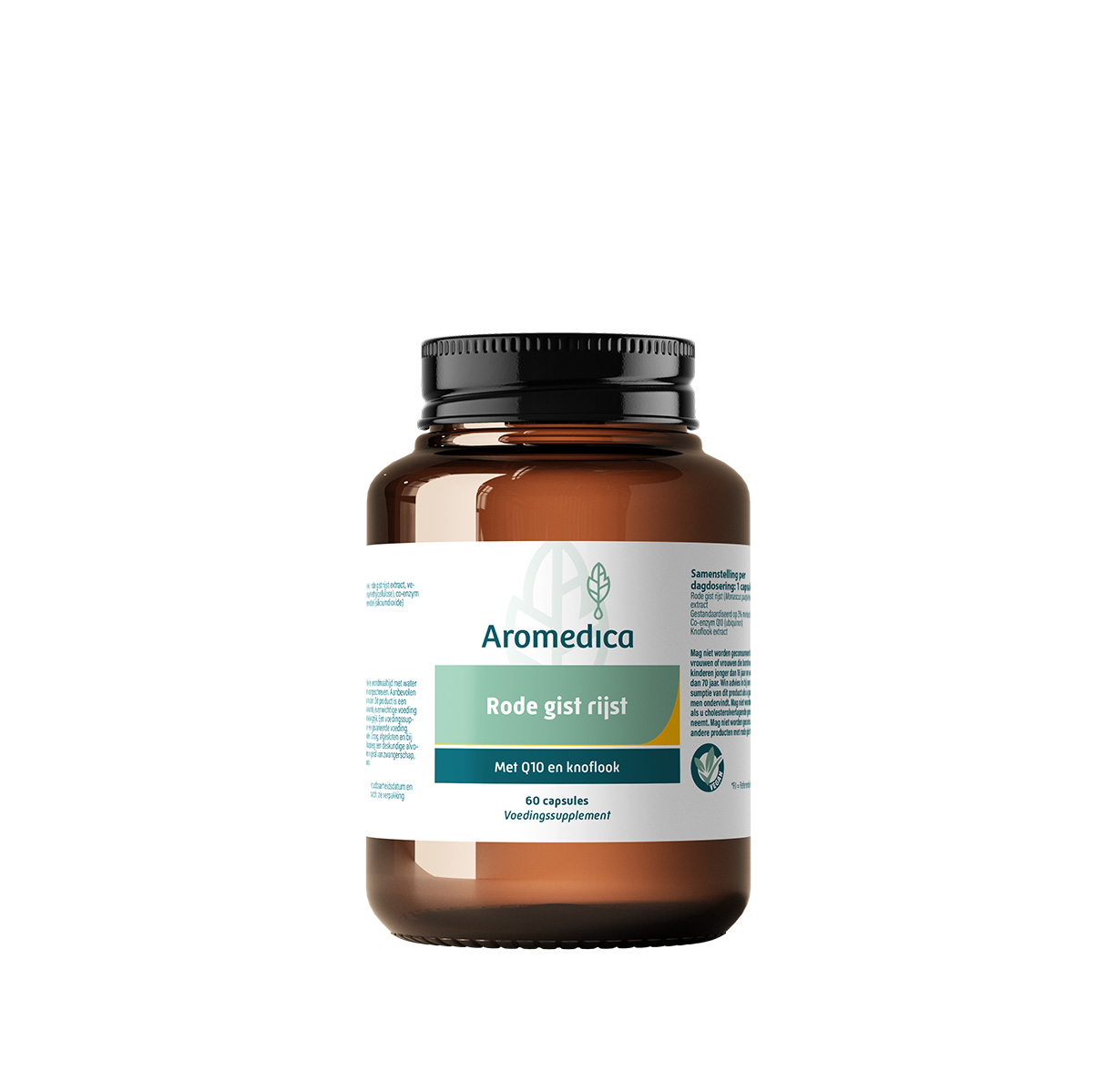 Aromedica Rode Gist Rijst & Q10 & Knoflook (60 capsules)