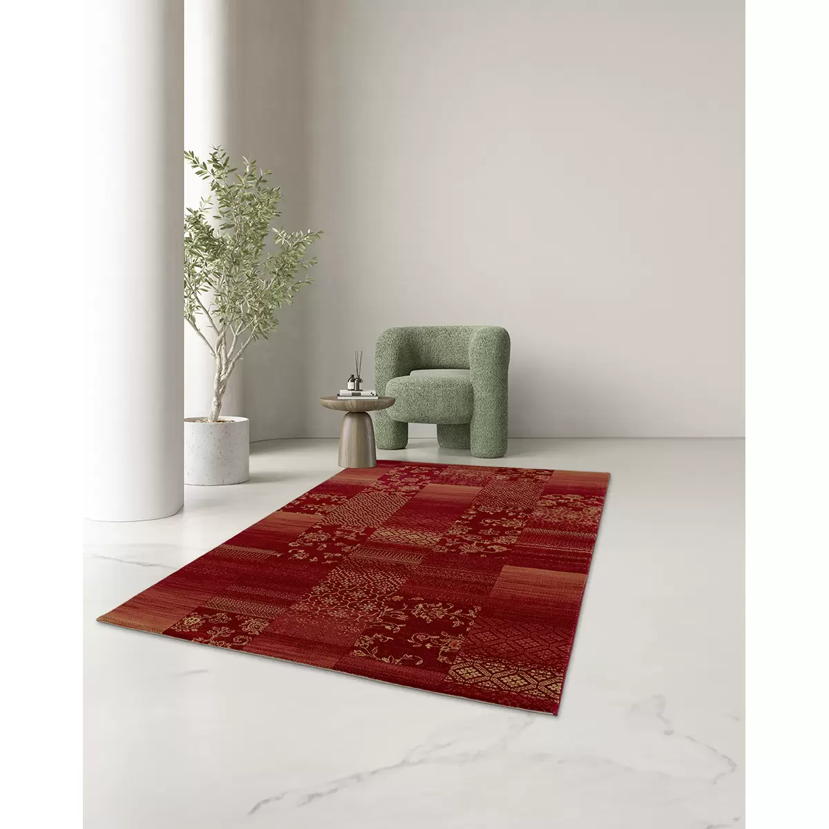 Teppich Kashmar Rot