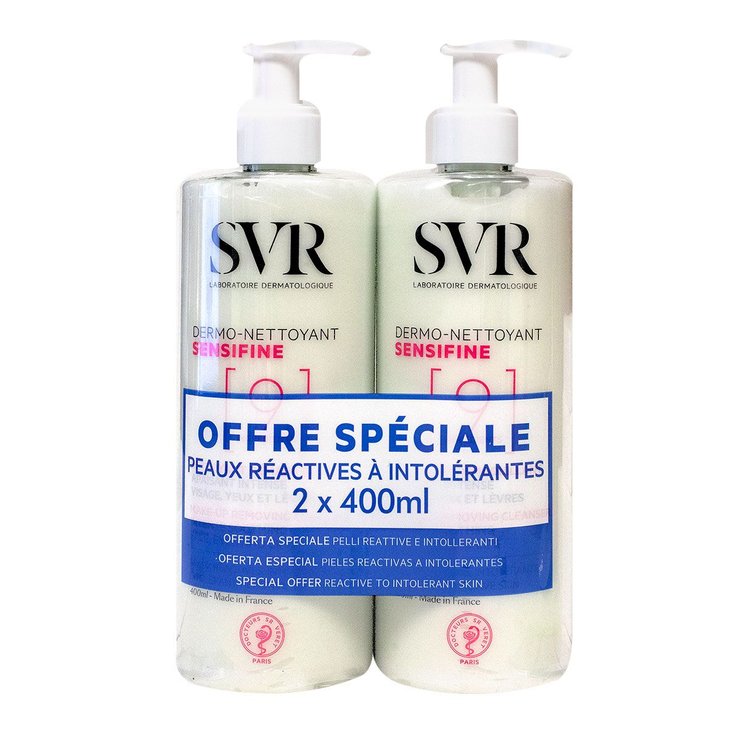 Sensifine dermo-nettoyant 2x400ml