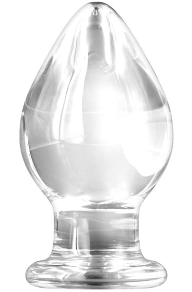 NS Novelties Knight Glass Buttplug 13 cm Analplugg i glass