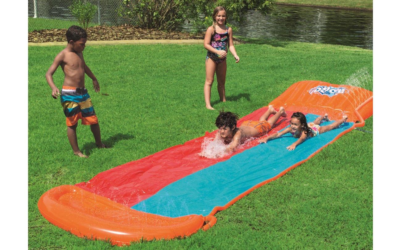 H20 Go! Double Slide waterglijbaan voor 2 kinderen