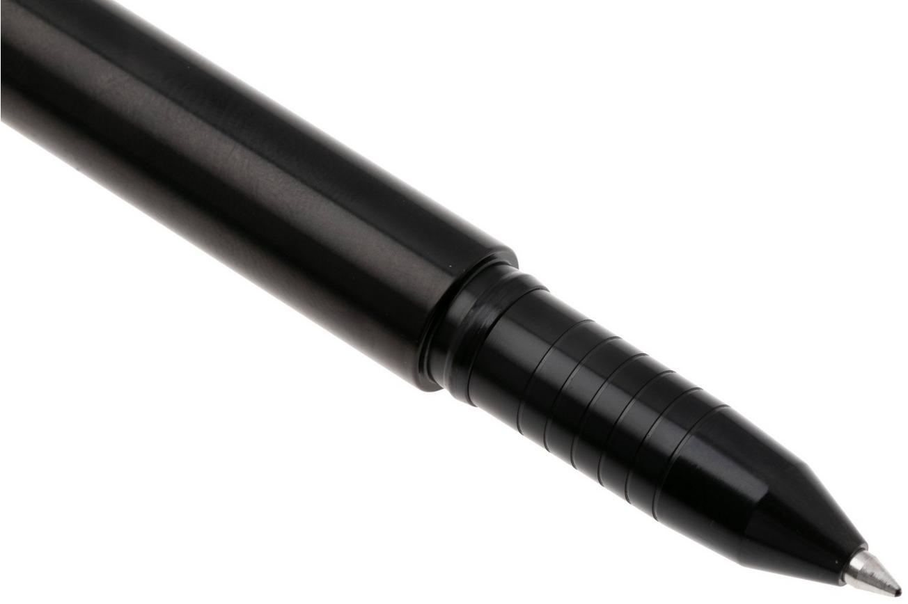 Big Idea Design Base Line Capped Pen BS-CA-DLC Black DLC Titanium, everyday carry pen