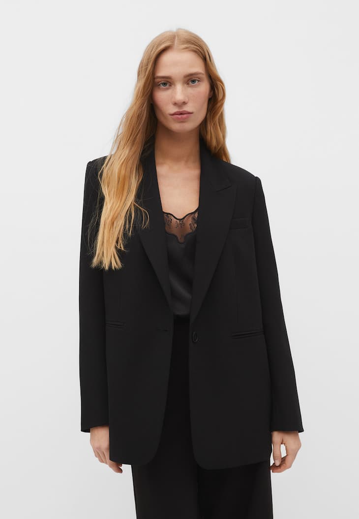 Blazer abotoado
