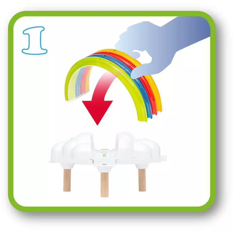 Brio Mein erstes BRIO Bahn Regenbogen-Set bunt