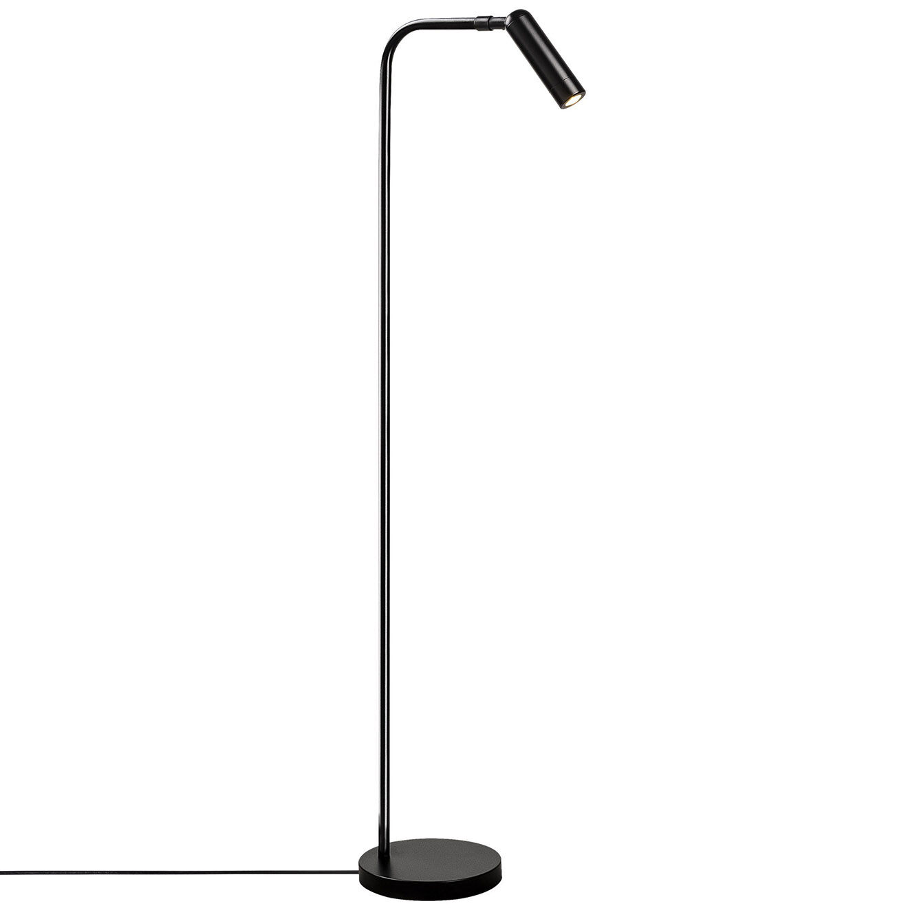 Opviq Lampadaire Ugur noir - 22x22x120 cm